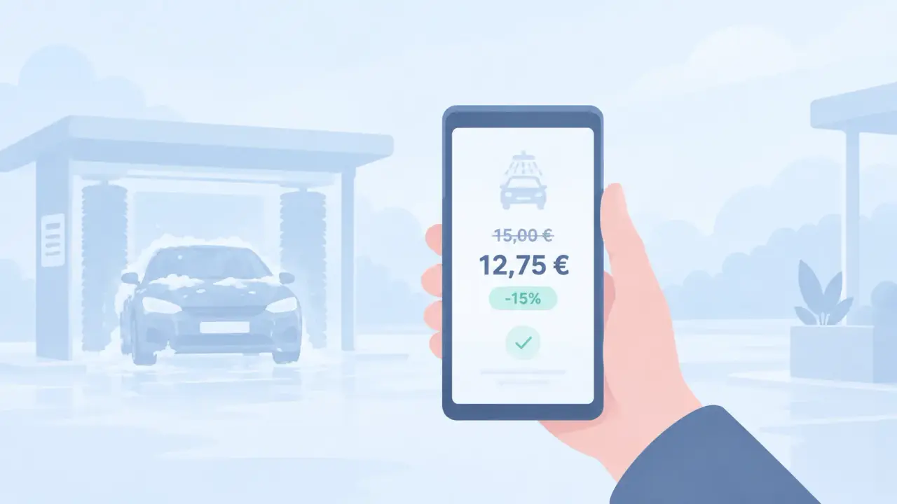 L'écran du terminal affiche le prix entreprise à la place du prix public.