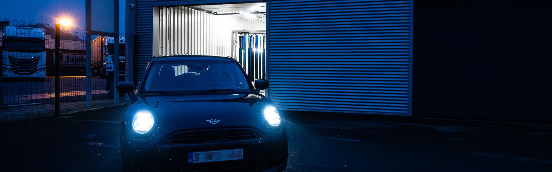 Station de lavage CarWashFlow de nuit - support client